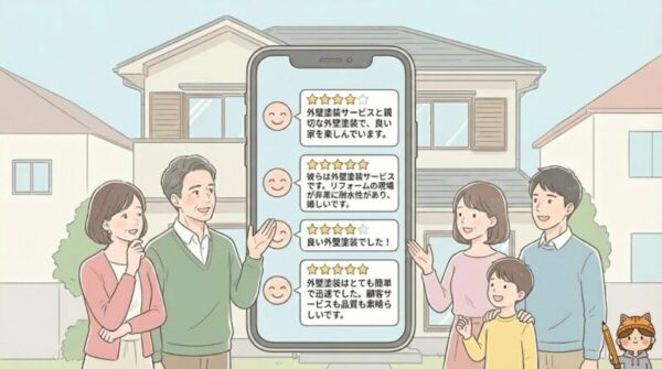 外壁塗装一括netの口コミ・評判の傾向