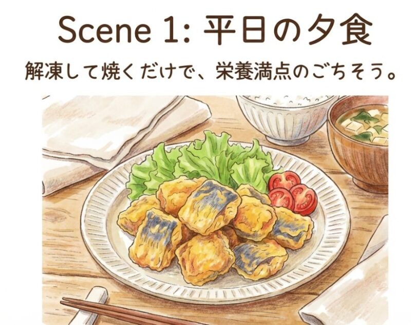 平日の夕食メイン