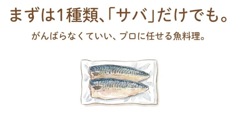 骨取り魚・無塩冷凍、まず1種類だけ試してみる