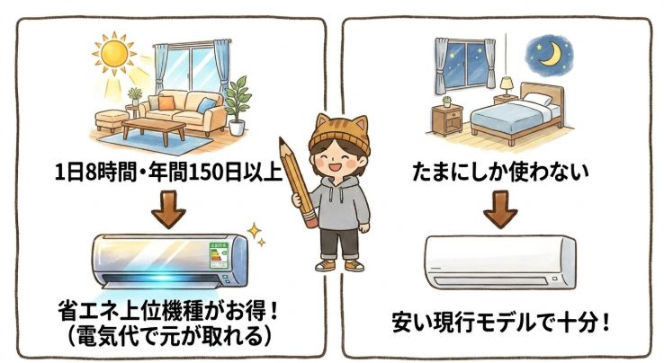 家庭の環境や使用条件により異なる
