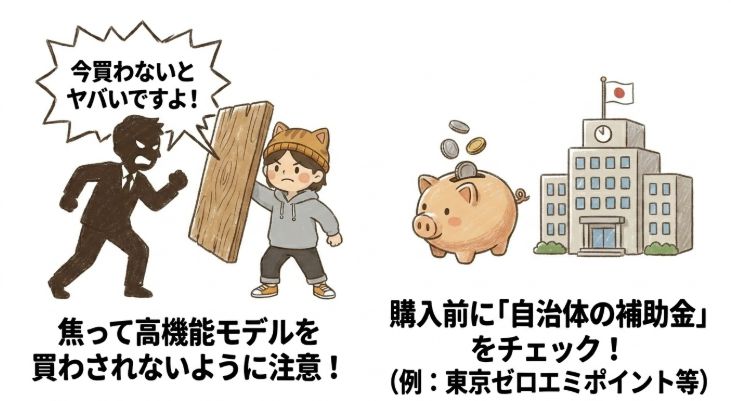 量販店の「今が買い時」トークに乗せられないで