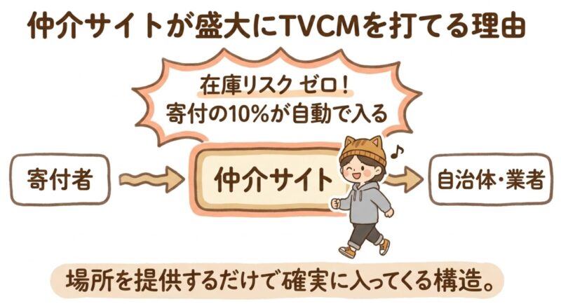 場所を提供するだけで確実に入ってくる構造