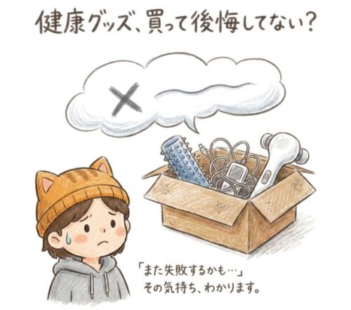 健康グッズ、買って後悔してない?